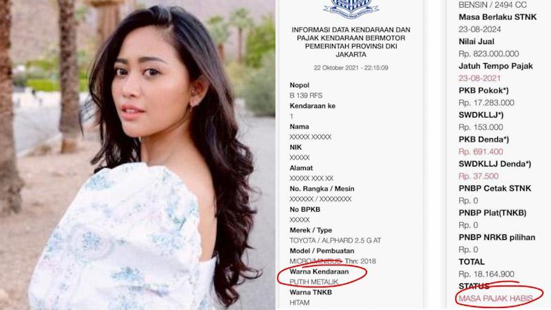 Rachel Vennya Diduga Gunakan Pelat Nomor Pejabat Palsu Berkode RFS, Begini Kata Polisi