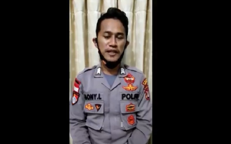 Luar Biasa, Sudah Dipukuli Kapolres Nunukan, Brigadir SL Ini Justru Minta Maaf  