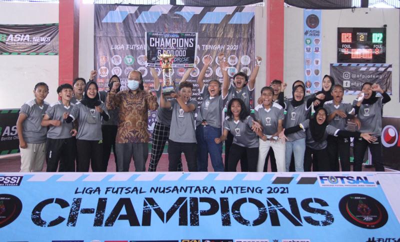 Libas PCGK FA, Venus Jatidiri Semarang Lolos ke Liga Futsal Nusantara 2022