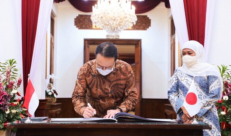 Jatim-Jepang Perkuat Kerja Sama Bidang Pendidikan dan Perdagangan 