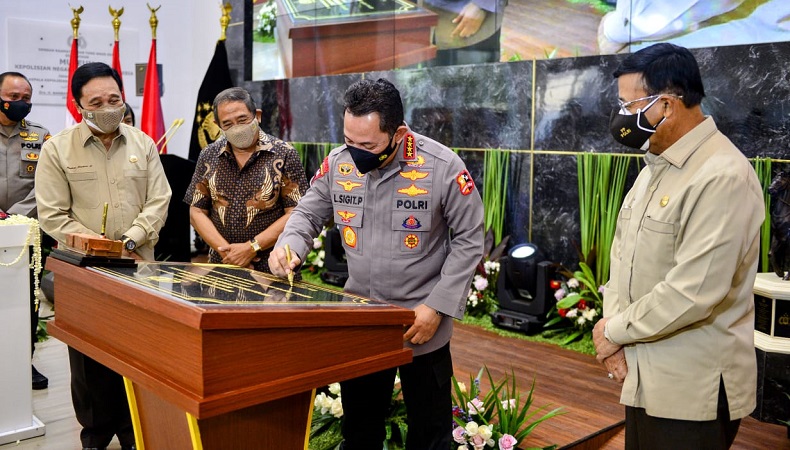 Revitalisasi Museum Polri, Kapolri : Ukir Prestasi untuk Mengisi Lembaran Putih Sejarah 