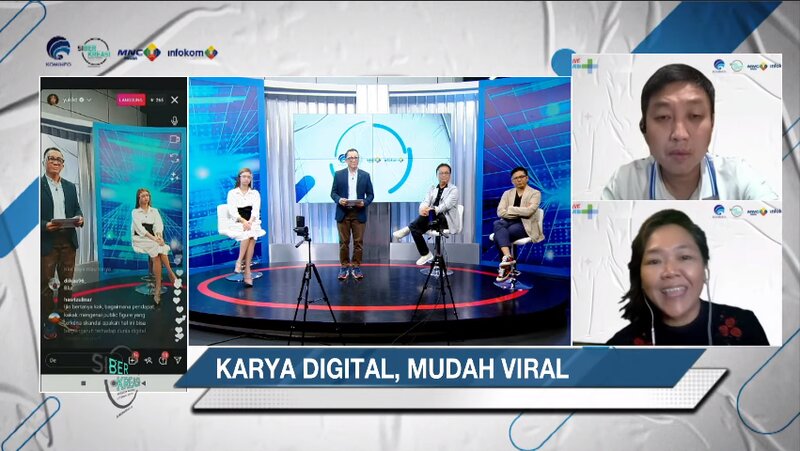 Live Webi+ Kemkominfo: Netiket Jadi Aspek Etis dan Moral dalam Dunia Digital
