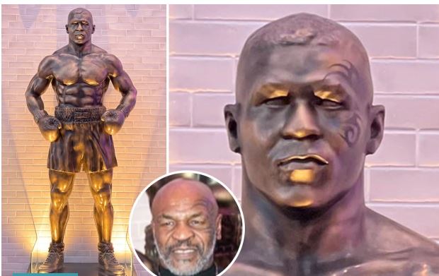 Patung Mike Tyson di Las Vegas Dihujat Netizen: Gak Mirip Sama Sekali!