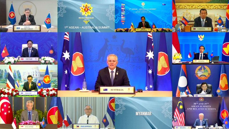 Australia dan ASEAN Sepakati Kemitraan Strategis, PM Morrison Sebut Tonggak Sejarah