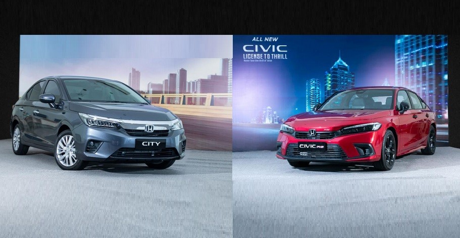 Honda Rilis Sedan City Terbaru dan Civic RS di Indonesia, Begini Penampakannya