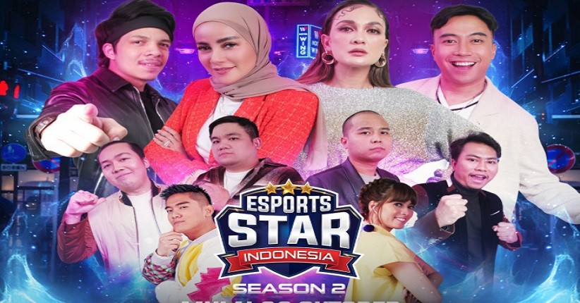Tayang Perdana! Empat Selebriti Siap Jadi Manager Esports Star Indonesia GTV