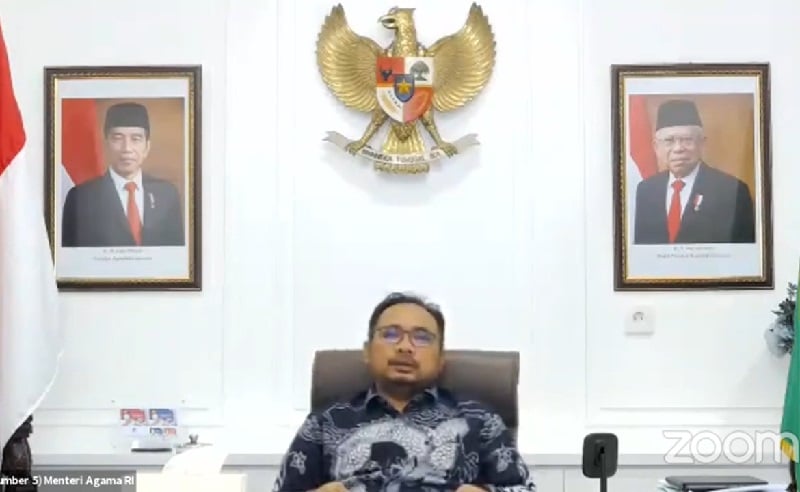 Peringati Hari Sumpah Pemuda, Menag: Tujuan Agama Bukan Berebut Kekuasaan