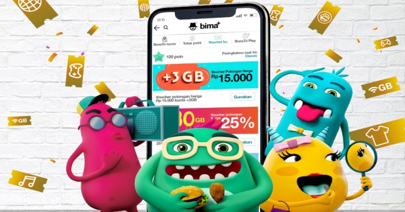 Cek Kuota 3 lewat SMS