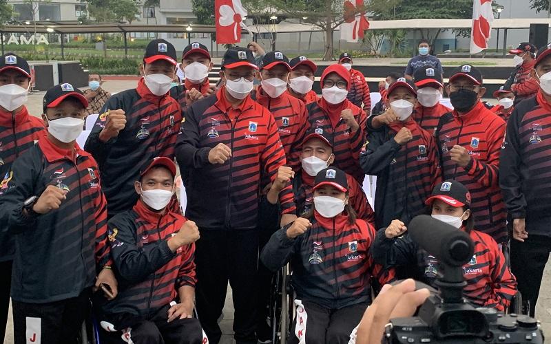 Lepas Atlet Peparnas ke Papua, Anies: Semoga Capai 5 Besar