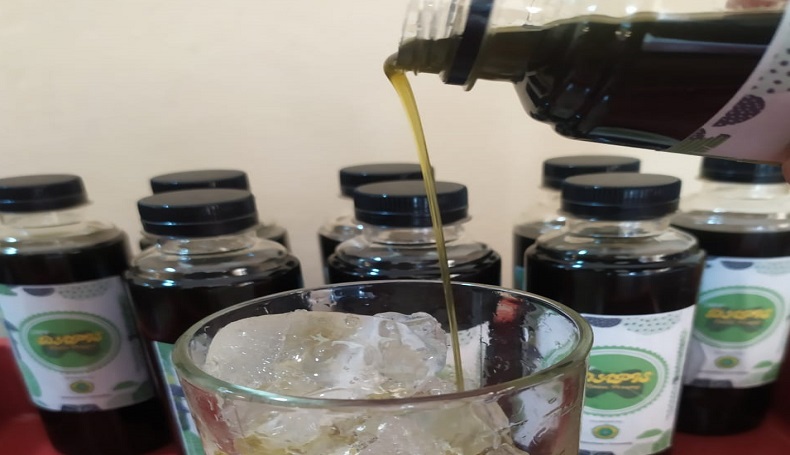 Lurah di Majalengka Sulap Daun Pisang Jadi Sirup Segar, Kok Bisa?