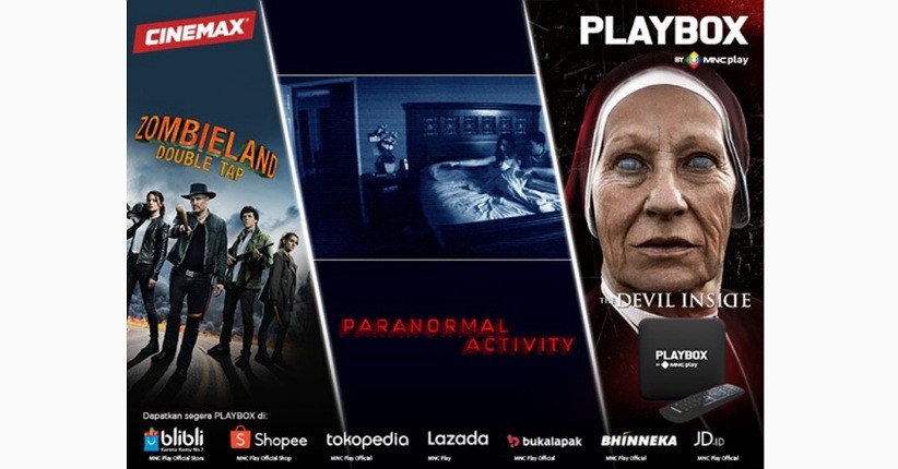 It's Halloween! Ini Rekomendasi Film Horor di PLAYBOX! Ada Zombieland: Double Tap hingga The Devil Inside 