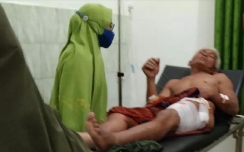 Diserang Buaya, Pinggang Lelaki Paruh Baya Ini Sobek 3 Cm