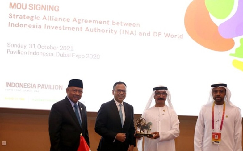 INA dan DP World Dubai Kerja Sama Kembangkan Pelabuhan Laut Senilai Rp105 Triliun