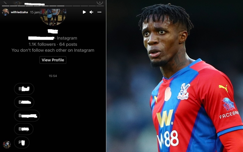 Kena Serangan Rasis Netizen Indonesia, Striker Crystal Palace Zaha: Sini Bicara Denganku!