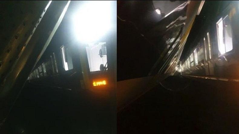 2 Kereta Bertabrakan, 17 Orang Dilarikan Ke Rumah Sakit