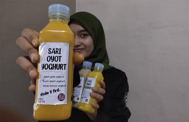 Mahasiswa UNY Kembangkan Minuman Yoghurt Berbahan Rempah dan Jamu