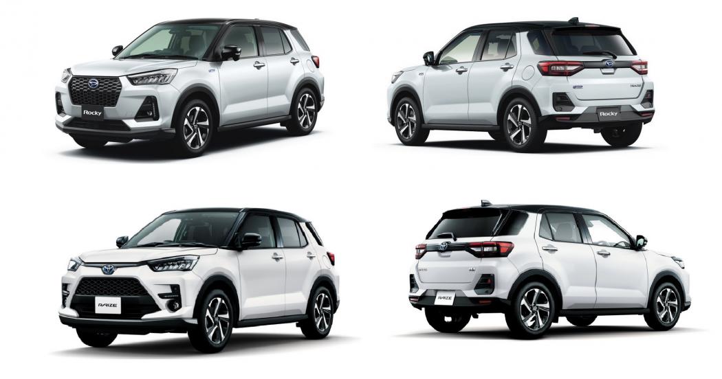 Toyota Raize dan Daihatsu Rocky Hybrid Meluncur di Jepang, Intip Ubahannya