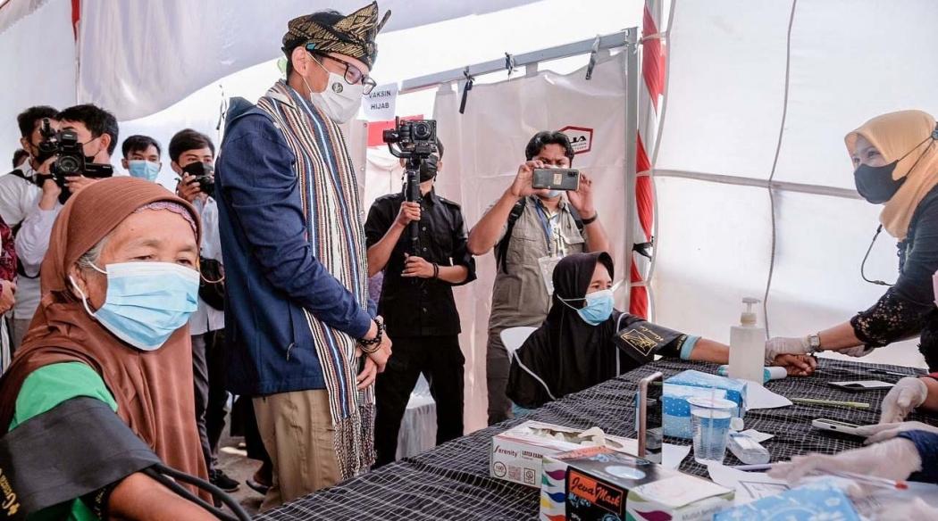 Sandiaga Uno Sebut Vaksinasi Syarat Utama Kesuksesan Mandalika WSBK 2021