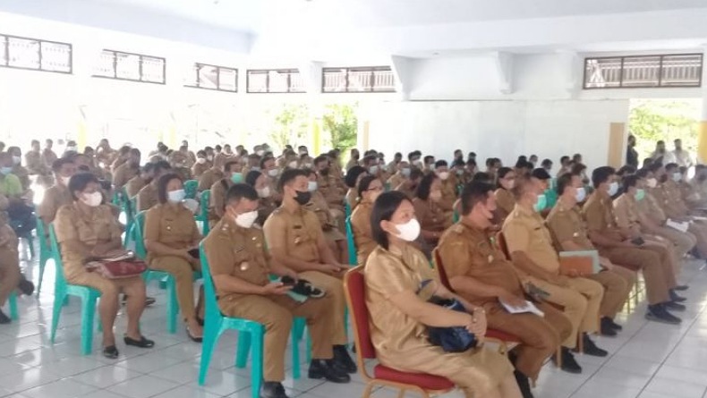 Akhir Tahun, 80 Persen Warga Kepulauan Sangihe Sudah Tervaksinasi