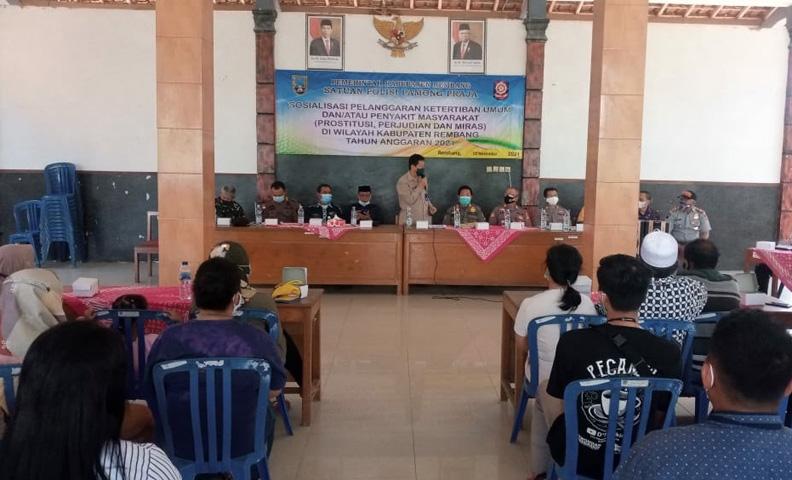 Pemkab Rembang Tutup Puluhan Warung Kopi Berfasilitas Kafe Karaoke di Desa Kaliombo