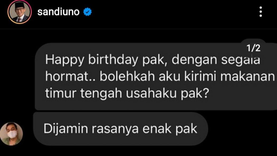 Sandiaga Uno Unggah Kenangan Terakhir Bersama Suami Vanessa Angel: Mereka Sangat Humble