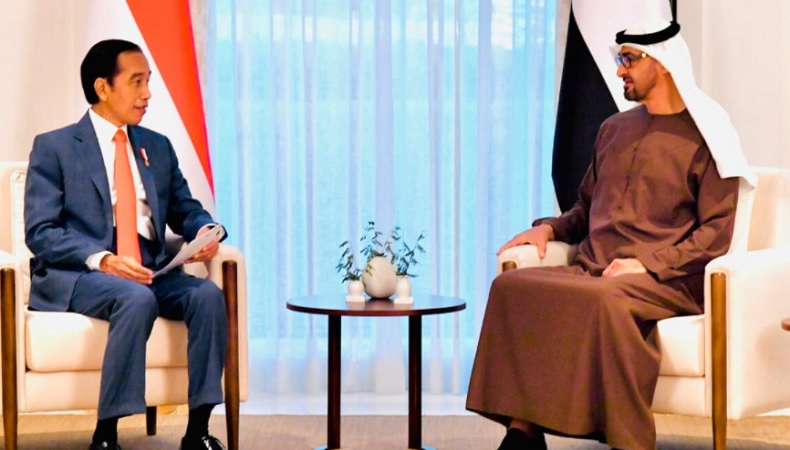 Presiden Jokowi Bertemu 4 Mata dengan Pangeran MBZ, Undang Hadiri KTT G20 di Bali