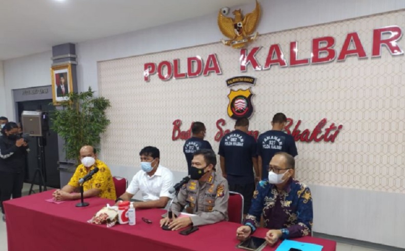 Ungkap 42 Kasus PETI, Polda Kalbar Tetapkan 62 Tersangka
