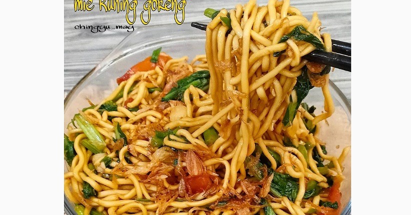Cara Membuat Mi Goreng Sederhana, Lezat Hanya Pakai Bumbu Bawang Putih