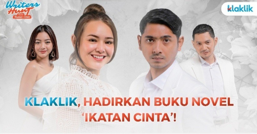 Klaklik Luncurkan Buku Novel Ikatan Cinta!