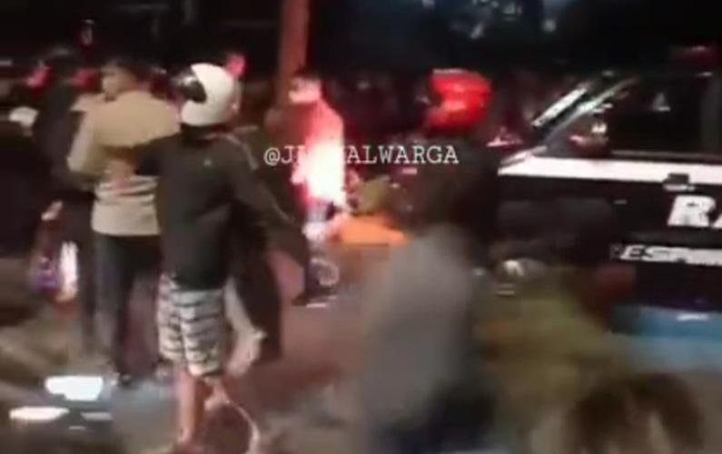 Tabrak Trotoar di Jalan Boulevard Graha Raya Tangerang, Pengendara Motor Tewas