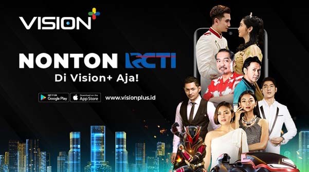 Eksklusif! Streaming Ikatan Cinta & Semua Program RCTI hanya Bisa di Vision+!
