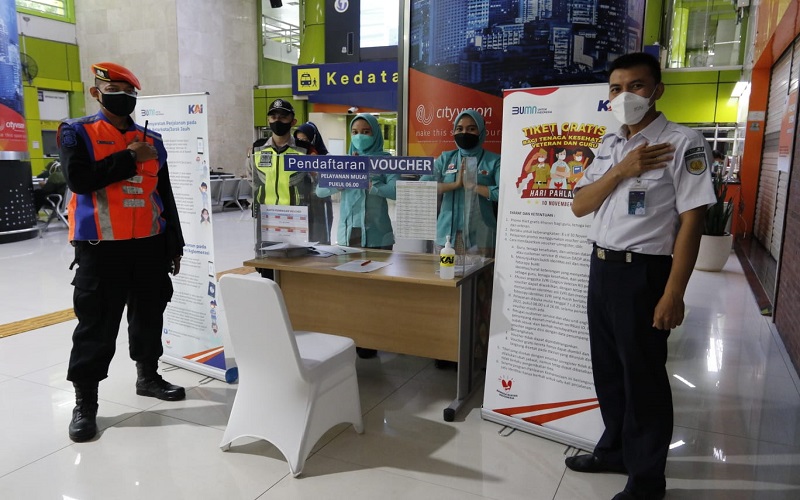 Sambut Hari Pahlawan, KAI Daop 1 Jakarta Siapkan 24 Perjalanan KA Gratis untuk Guru dan Nakes