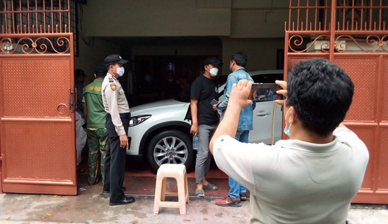 Ledakan di Rumah Orang Tua Veronica Koman, Polisi Periksa CCTV