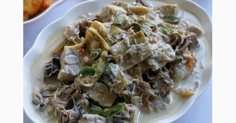 Cara Membuat Jantung Pisang Kuah Santan, Gurih dan Lezat Bikin Ketagihan