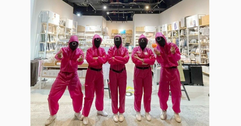 Menjajal Jadi Pemain Squid Game di Iuiga, Asyik sambil Belanja