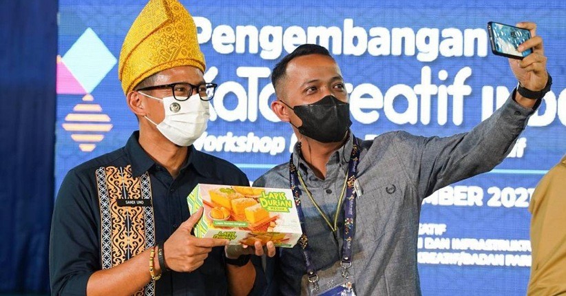 Sandiaga Uno Dorong Pelaku Ekraf Ikuti Program Gerakan Nasional Bangga Indonesia