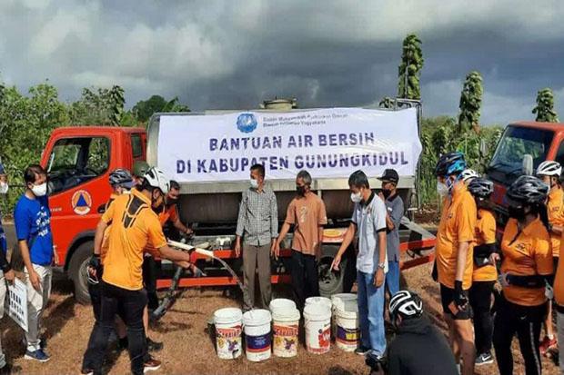 Turun Hujan, BPBD Gunungkidul Hentikan Dropping Air Bersih 