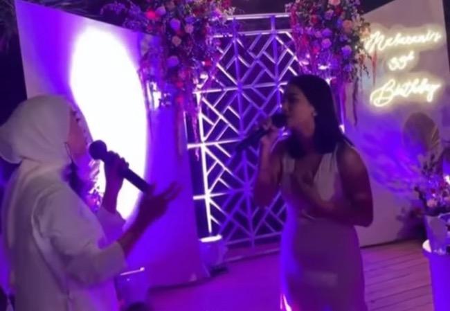 Tantri Kotak Kenang Momen Bernyanyi Duet dengan Vanessa Angel di Bali