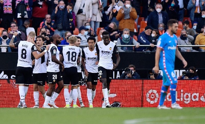 Drama 6 Gol, Duel Valencia Vs Atletico Madrid Tanpa Pemenang