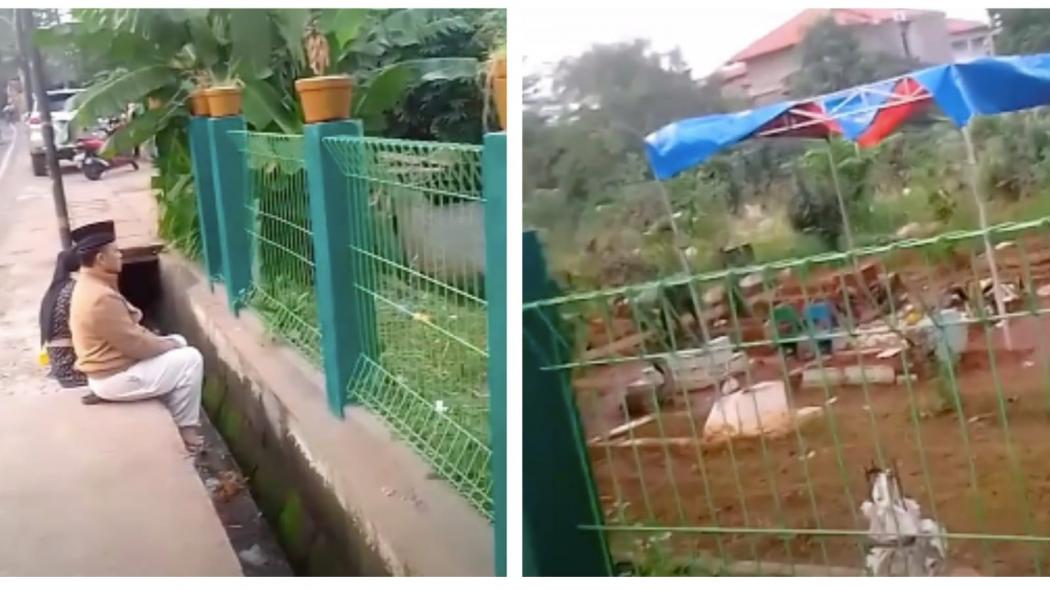 Terharu, Mertua Vanessa Angel Tetap Ziarah Meski Makam Dikunci