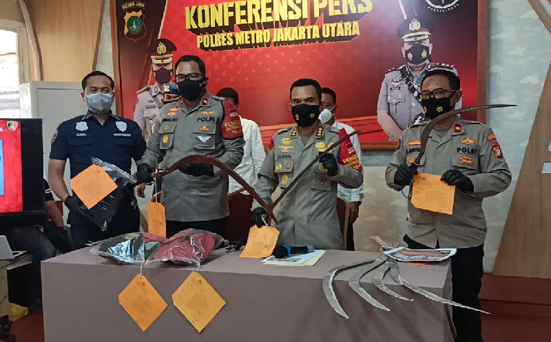 Tewaskan 1 Remaja, 4 Pelaku Tawuran di Penjaringan Ditangkap