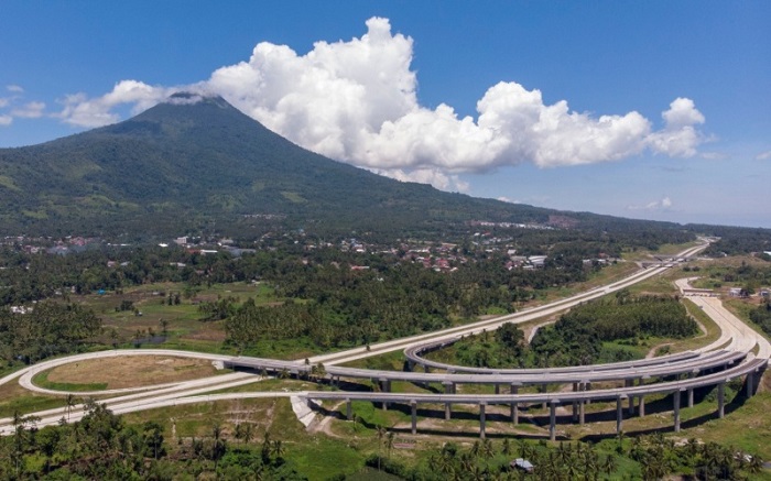 Pembangunan Capai 96 Persen, Jalan Tol Manado-Bitung Ditargetkan Selesai Desember 2021