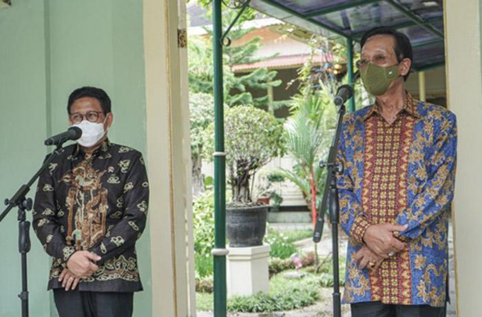 Bertemu Sri Sultan HB X, Mendes PDTT Ingin Adopsi Pengembangan Desa di DIY