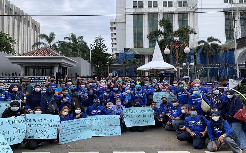 Perwakilan Nasabah Korban Gagal Bayar AJB Bumiputera 1912 Mediasi dengan OJK, Ini Poin yang Dibahas