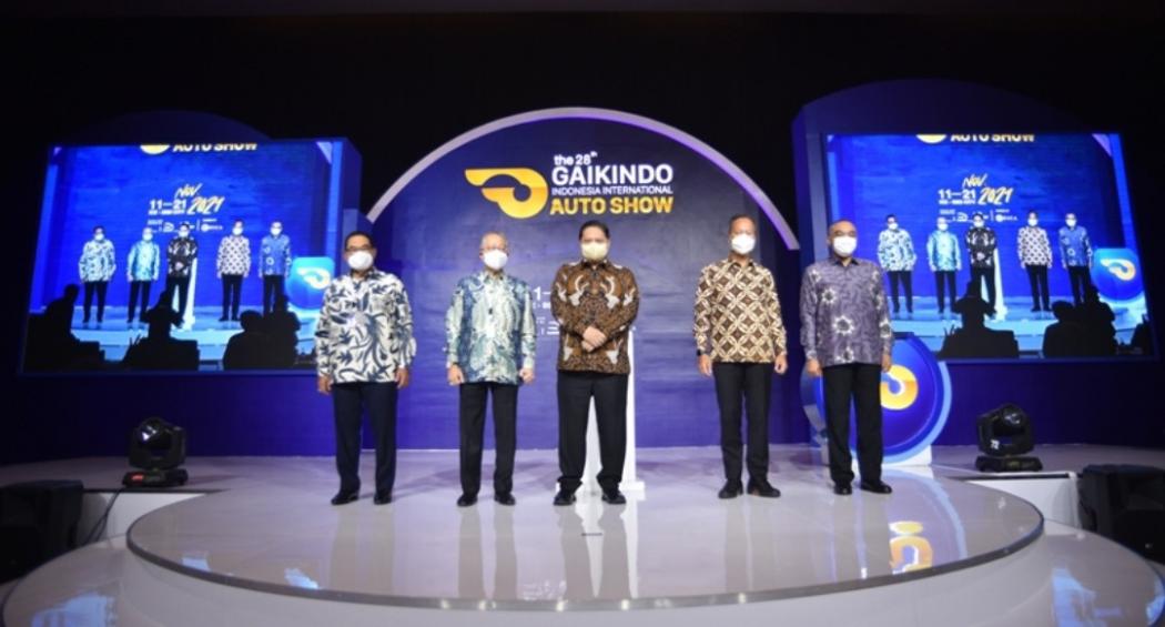 GIIAS 2021 Resmi Dibuka, Menko Airlangga Berharap Mendorong Industri Otomotif Indonesia