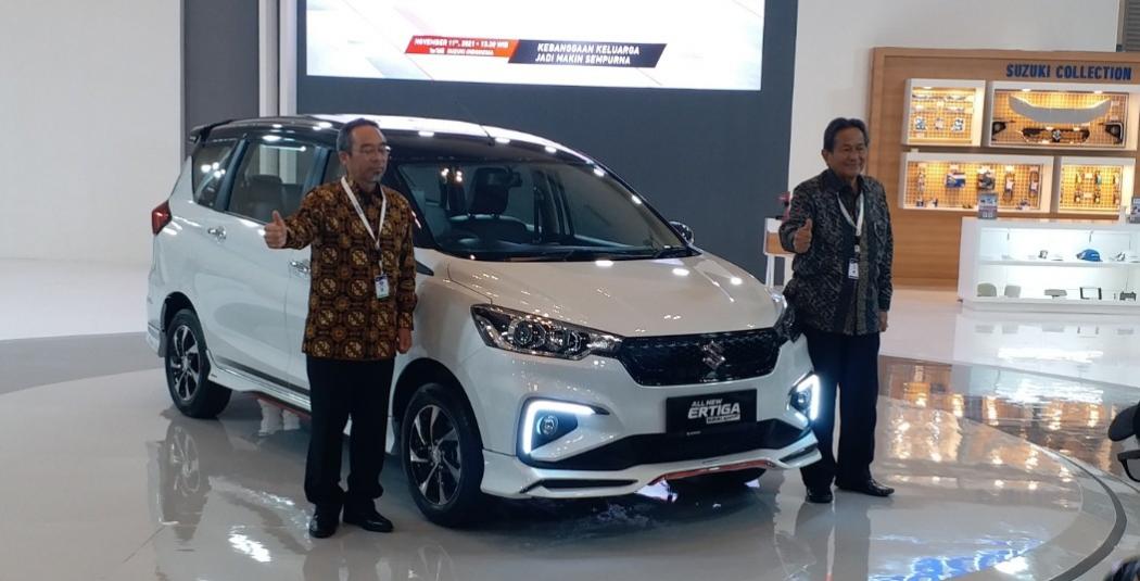 Panaskan Pasar Low MPV, Suzuki Rilis Ertiga Sport FF di GIIAS 2021 