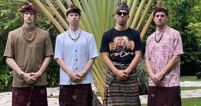 Potret Kemeriahan Welcoming Party Indonesia Badminton Festival, Pemain Denmark Pakai Baju Bali