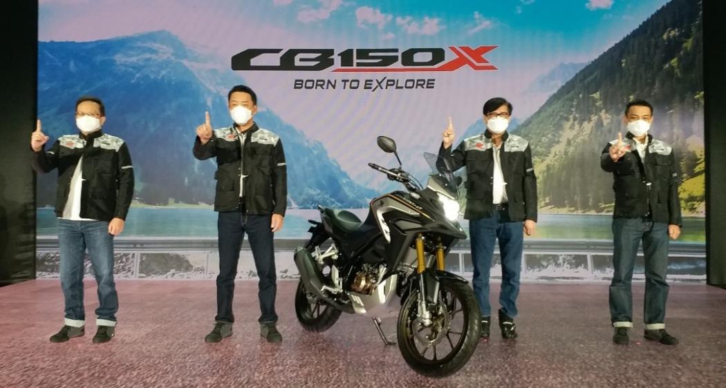 Honda Luncurkan CB150X, Motor Sport Adventure Touring Pertama Bermesin 150 Cc