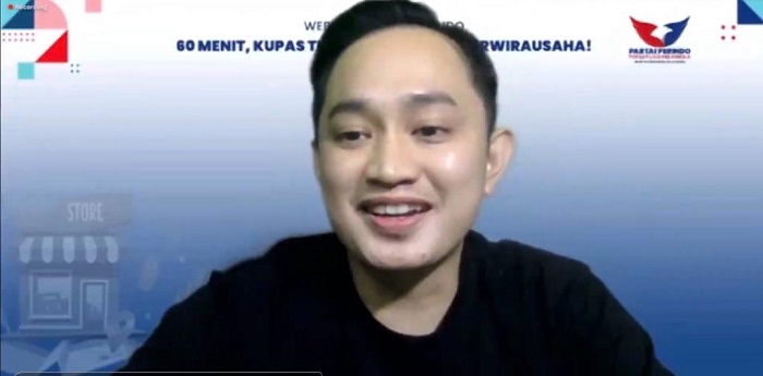 Berbagi Kisah di Webinar Partai Perindo, Juragan Sang Pisang Mengaku Pernah Ditolak 18 Investor