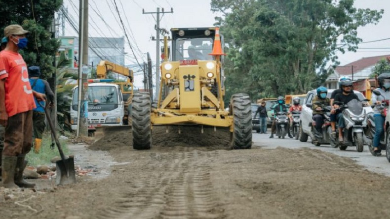 Pemprov Sumut Siapkan Rp24,5 Miliar Perbaiki Jalan di Medan